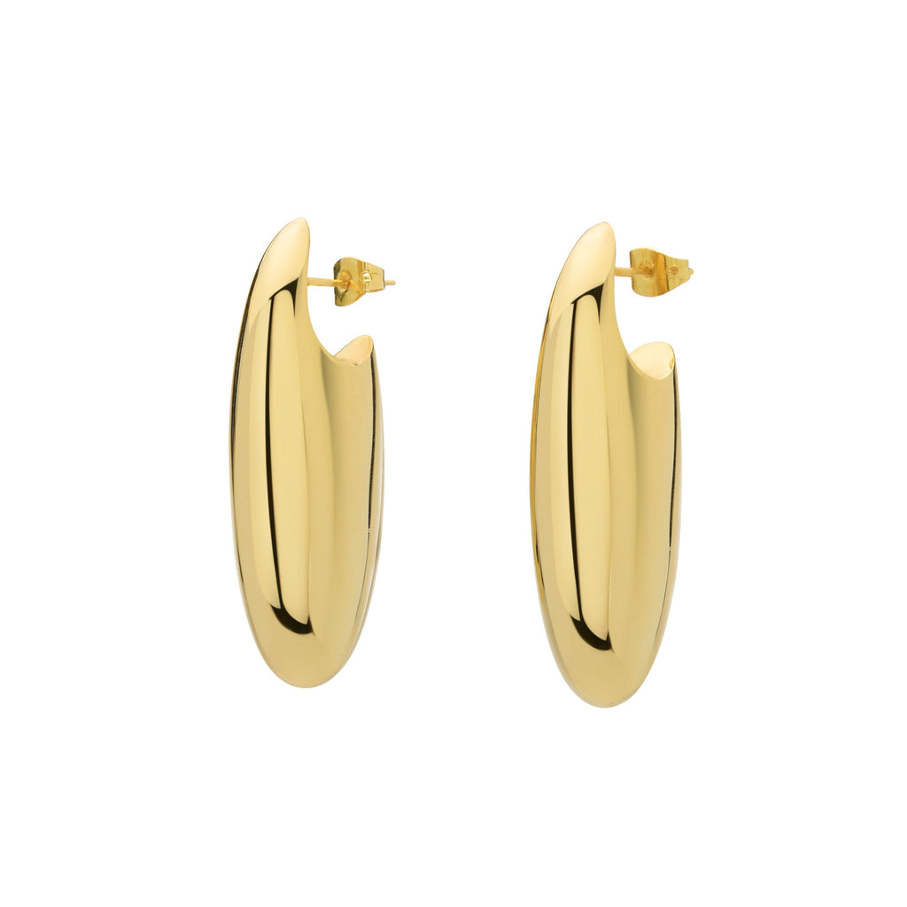 Gold plated Drop Earring. Australian Jewellery. Handmade gold earring. statement earrings