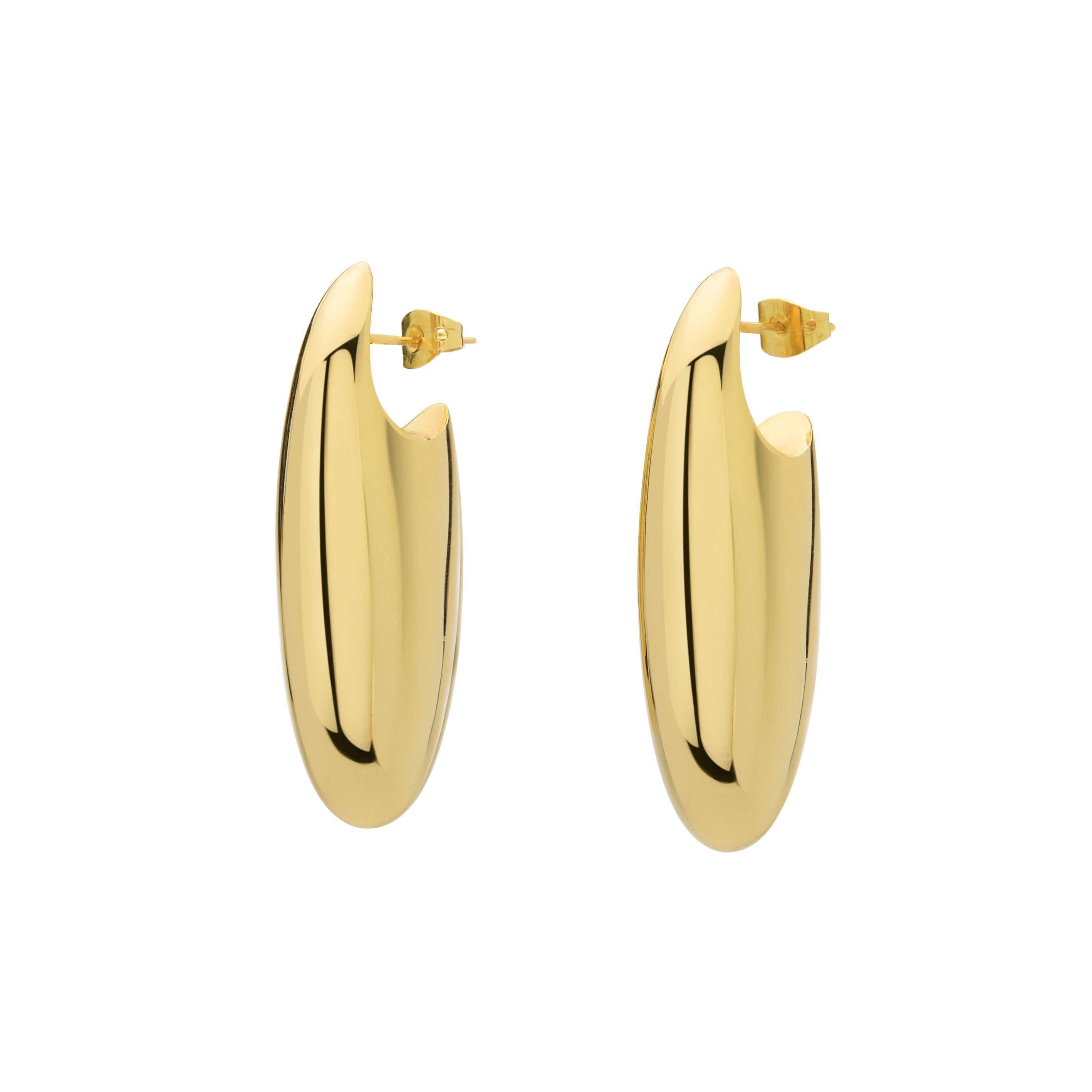 Gold plated Drop Earring. Australian Jewellery. Handmade gold earring. statement earrings